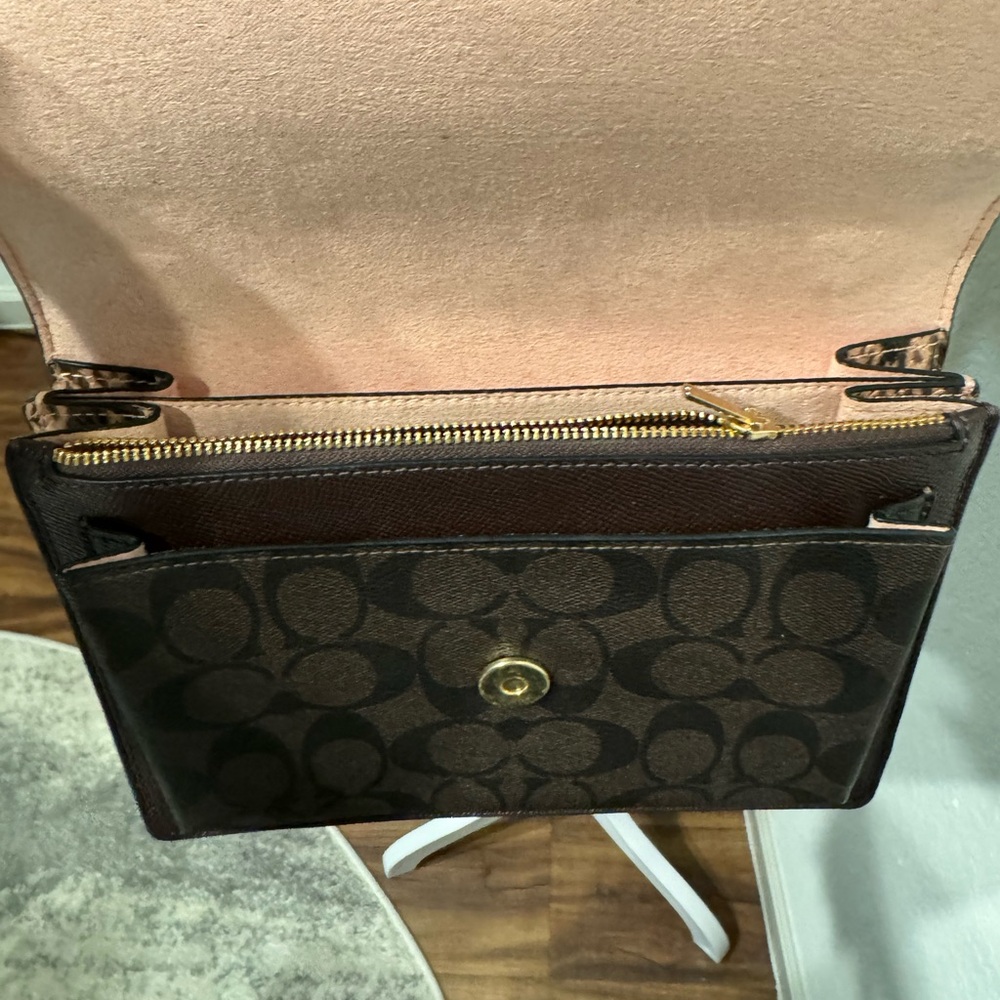 Coach crossbody convertible bag